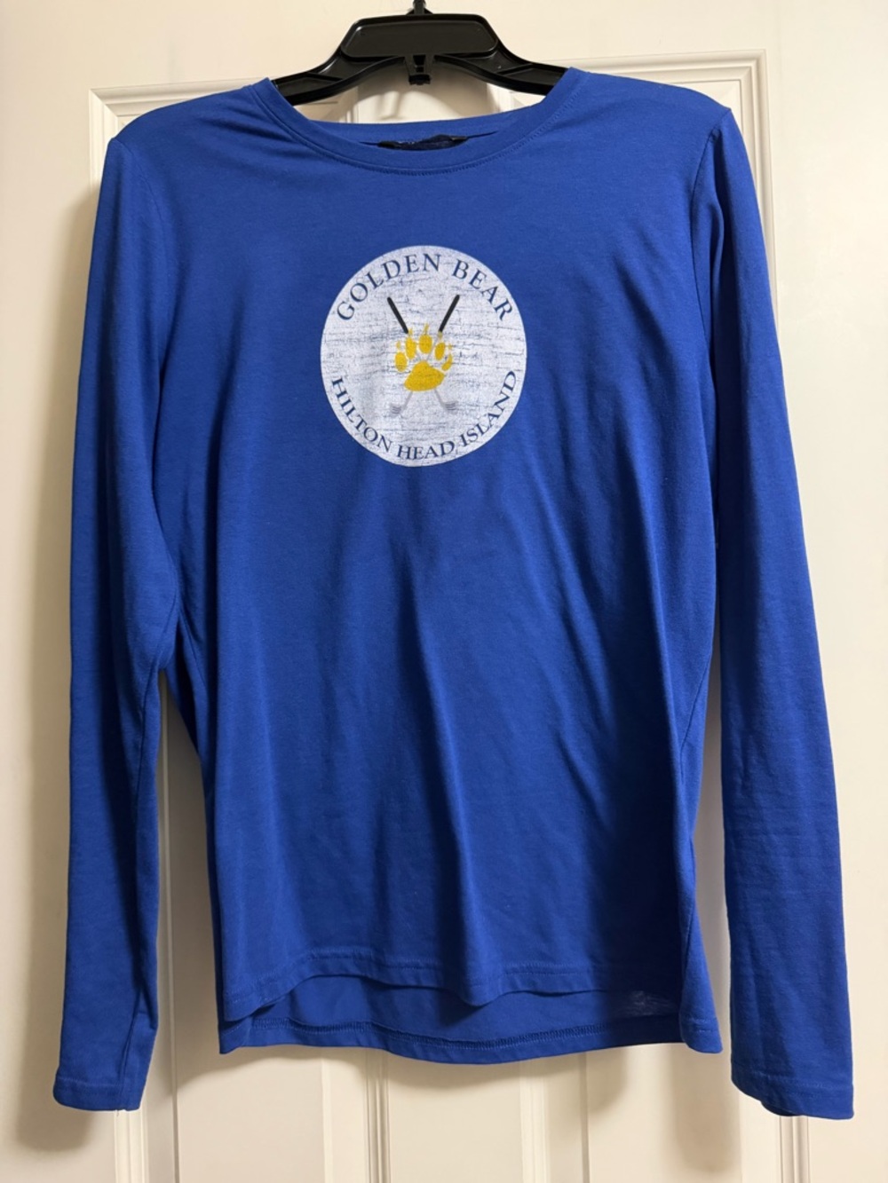 Golden Bear Hilton Head Island Men's Long Sleeve Tee Size L